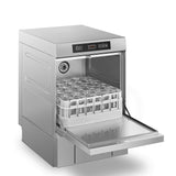 SMEG SPG405MAU ecoLINE underbench glasswasher - 15 Amp - 400x400 basket Electronic control- 3 cycles