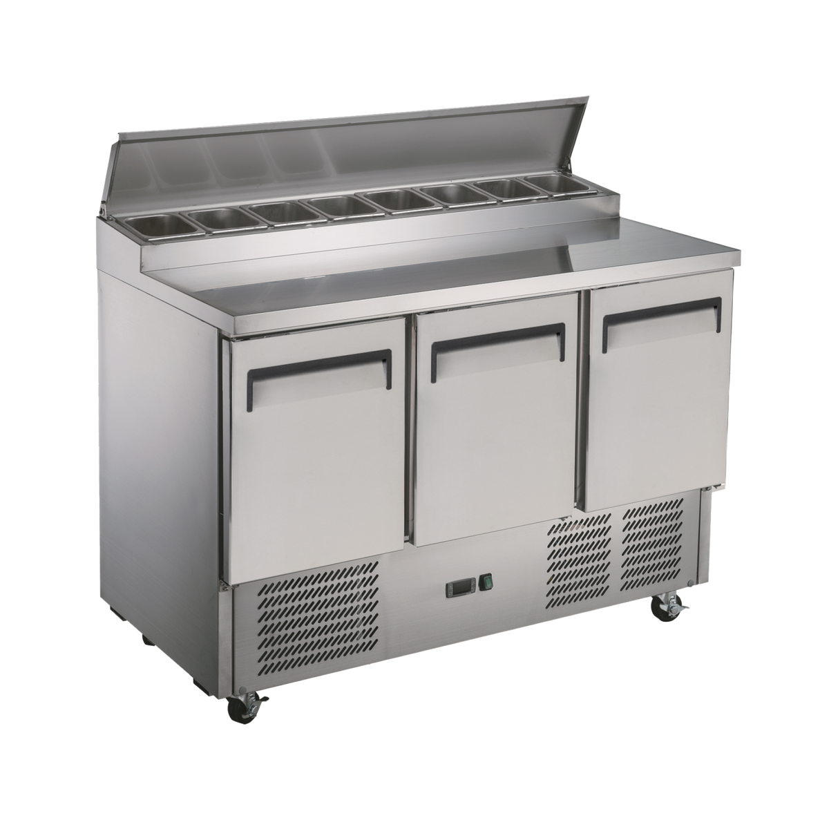 Exquisite Saladette Food Preparation Fridge – Static - STC380 - Whisk Hospitality