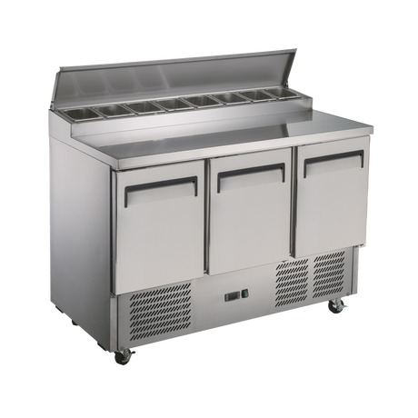 Exquisite Saladette Food Preparation Fridge – Static - STC380 - Whisk Hospitality