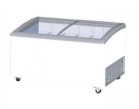 Exquisite Curved Glass Chest Freezer - SD511 - Whisk Hospitality - SD511