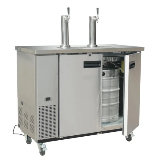 Polar G-Series Direct Draw Beer Dispenser (2 Keg 2 Tap) Stainless Steel