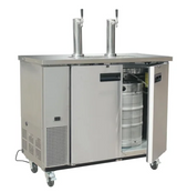 Polar G-Series Direct Draw Beer Dispenser (2 Keg 2 Tap) Stainless Steel