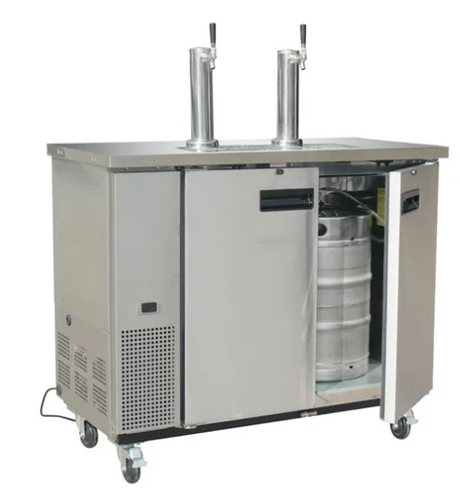 Polar G-Series Direct Draw Beer Dispenser (2 Keg 2 Tap) Stainless Steel