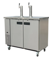 Polar G-Series Direct Draw Beer Dispenser (2 Keg 2 Tap) Stainless Steel
