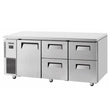 Skipio SUR18-2D-4 Undercounter Drawer Fridge 538 Ltr