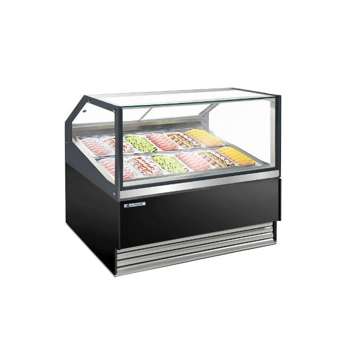 ALL-FROZEN Sunshine 12 Serve-Over Gelato Case - 10A Plug - Whisk Hospitality - GGM_TM12