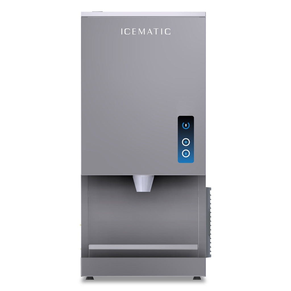 Icematic 120kg Bench Model Ice And Water Dispenser