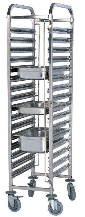 Anvil  Stainless Steel 15 Tier GN Trolley TRS0015