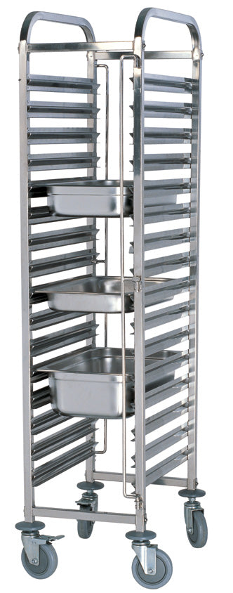 Anvil  Stainless Steel 15 Tier GN Trolley TRS0015