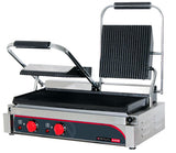 Anvil Panini Press Double Ribbed Top Flat Bottom TSS3000