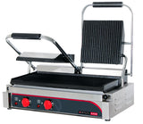 Anvil Panini Press Double Ribbed Top Flat Bottom TSS3000