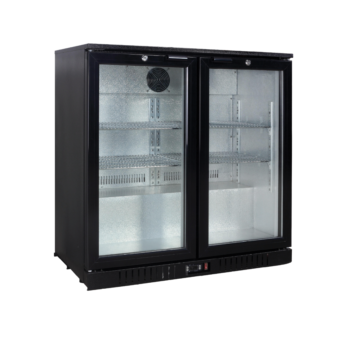 Exquisite Two Swing Doors Backbar Display Fridge - UBC210 - Whisk Hospitality - UBC210