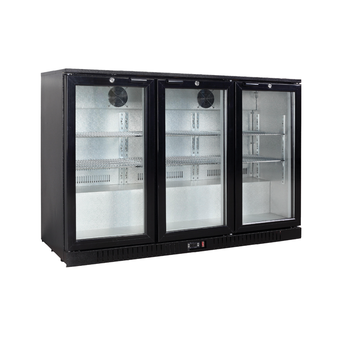 Exquisite Three Swing Doors Backbar Display Fridge - UBC330 - Whisk Hospitality - UBC330