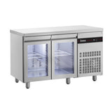 Inomak Glass Undercounter Fridge 1345mm UBI7134G