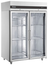 Inomak Double Door Upright Glass Door Freezer UFI2140G