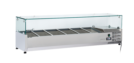 Anvil 1500 Glass Refrigerated Ingredient Well VRX1500