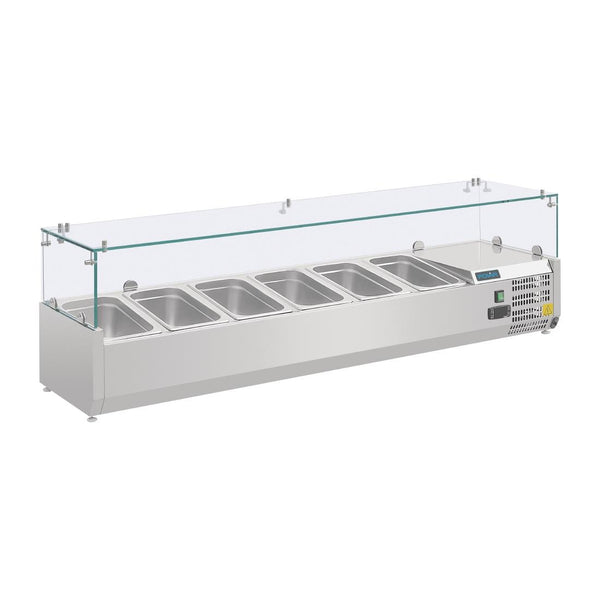 Polar G-Series Countertop Prep Fridge - 6 x GN 1/4 AB090-A