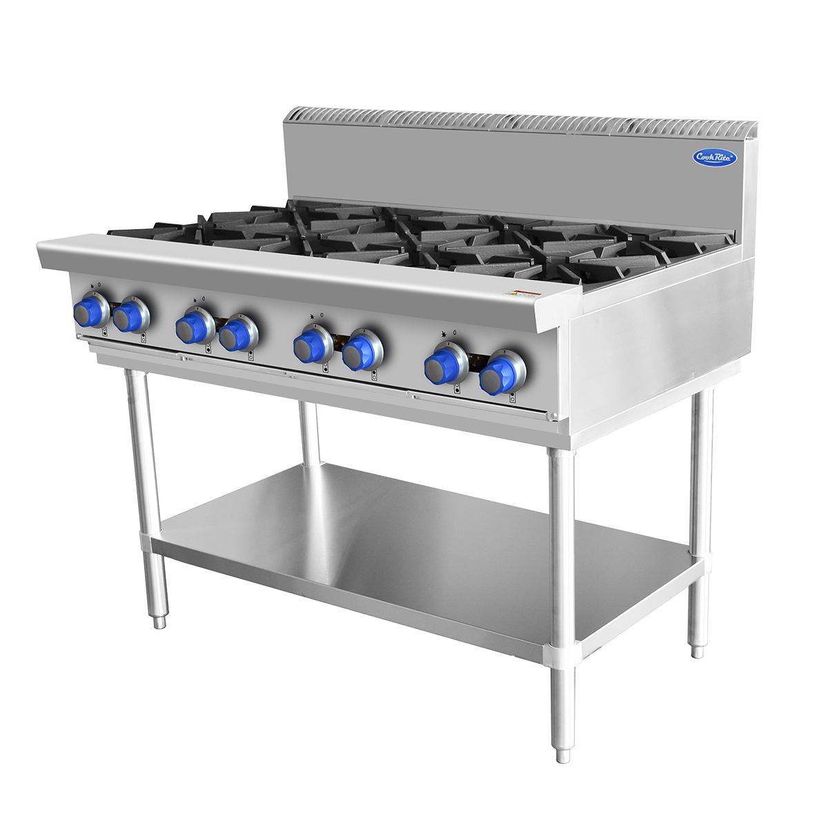 Cookrite 8 BURNER COOK TOP LPG AT80G8B-F-LPG