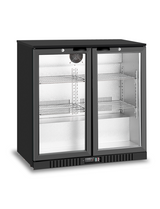Atosa 2 swing doors back bar cooler