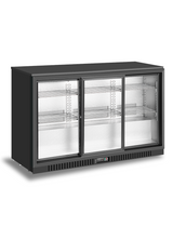 Atosa 3 sliding doors back bar cooler