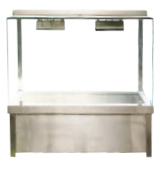 Jasper WET HOT FOOD DISPLAY 740 MM BM2 HOLDS 2 x 1/1 GN PANS (PANS NOT INCLUDED) 10 AMP BM2