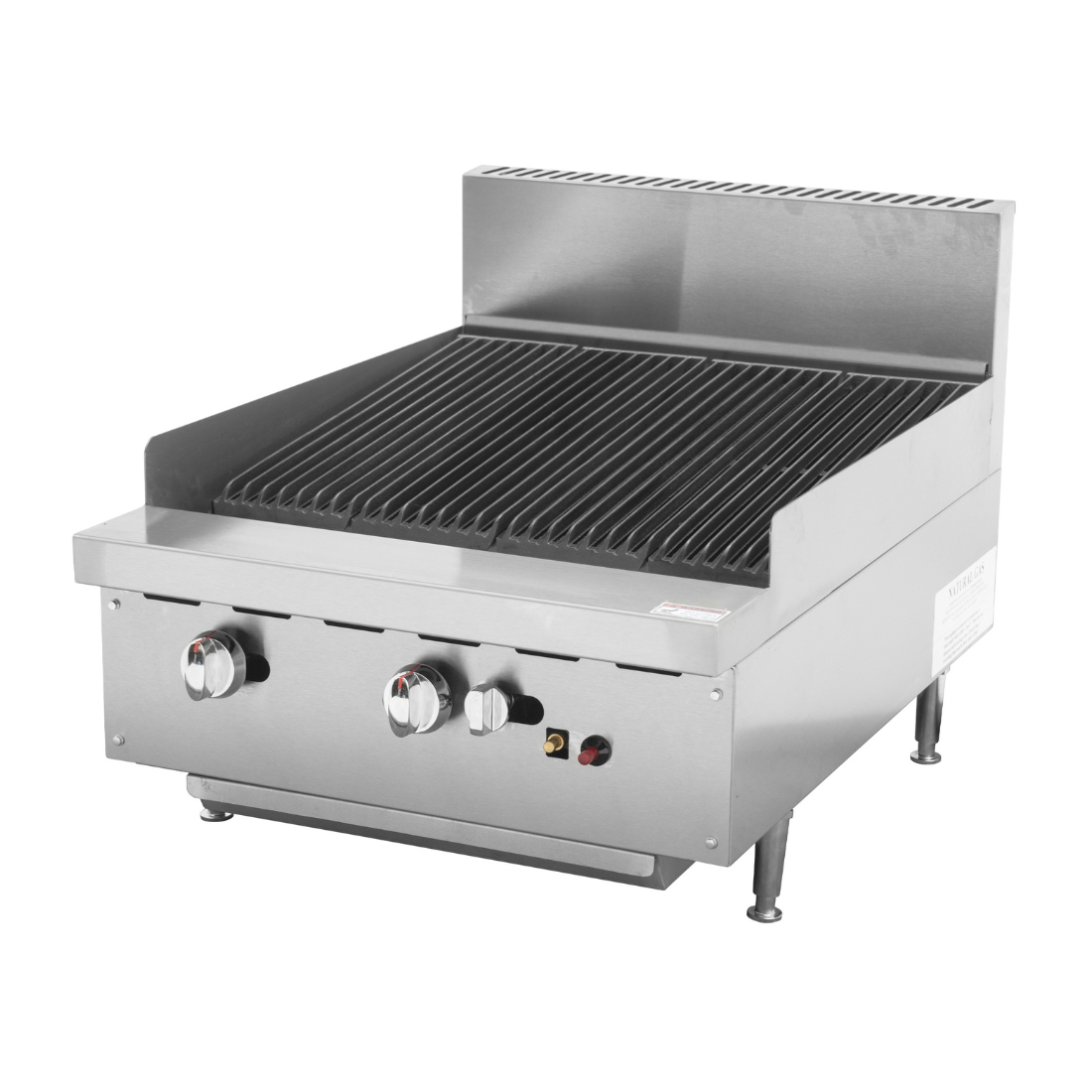 Brenner Forge 800 Series Char Grill Top LPG with 2 Burners BREG8C-600L - Whisk Hospitality - BREG8C-600L
