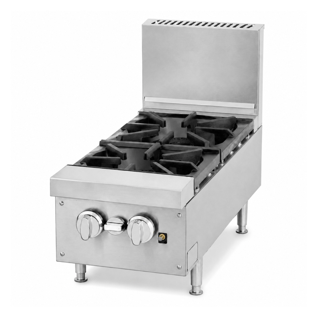 Brenner Forge 800 Series Gas Bench Top Cooking Range LPG with 2 Burner BREG8R-300L - Whisk Hospitality - BREG8R-300L