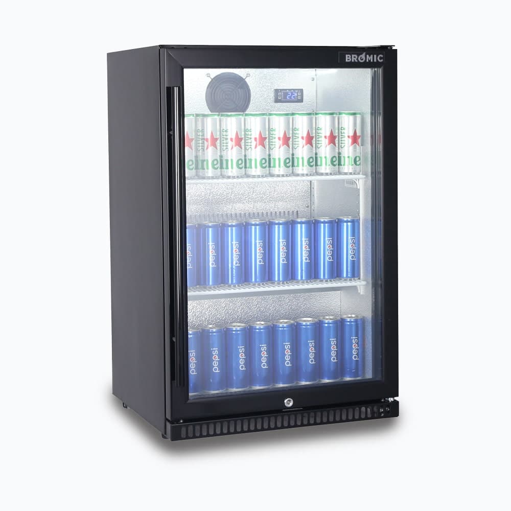 Bromic Back Bar Fridge - 118L - 1 Door - Hinged