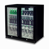 Bromic Back Bar Fridge - 190L - 2 Doors - Hinged