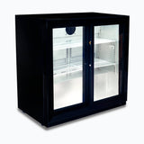 Bromic Back Bar Fridge - 190L - 2 Doors - Sliding