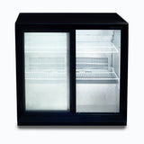 Bromic Back Bar Fridge - 190L - 2 Doors - Sliding