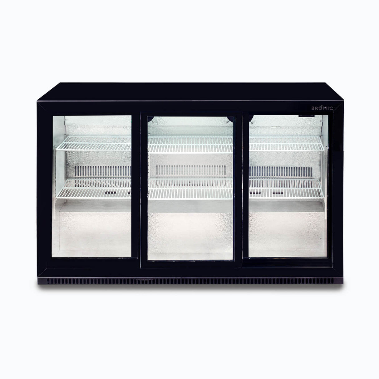 Bromic Back Bar Fridge - 307L - 3 Doors - Sliding