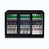 Bromic Back Bar Fridge - 307L - 3 Doors - Sliding