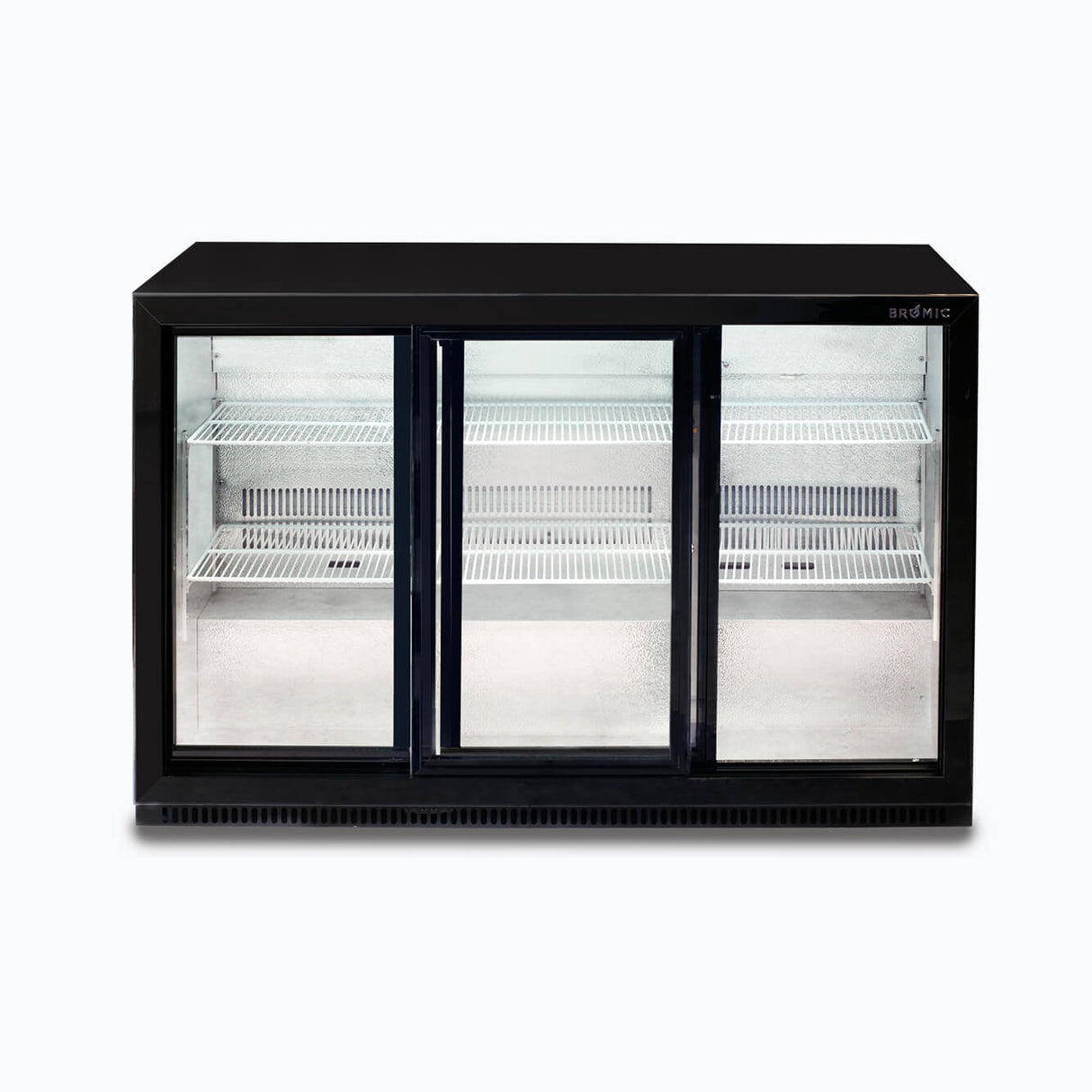 Bromic Back Bar Fridge - 307L - 3 Doors - Sliding