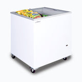 Bromic Display Chest Freezer Flat Glass Top 191L CF0200FTFG