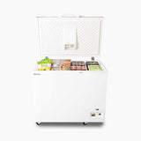 Storage Chest Freezer - 296L - Stainless Steel Top