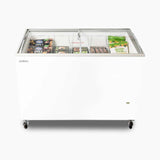 Display Chest Freezer - 352L - Curved Glass Top