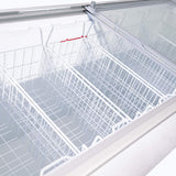 Display Chest Freezer - 401L - Flat Glass Top