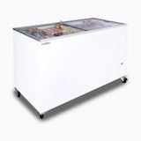 Bromic Display Chest Freezer Flat Glass Top 401L CF0400FTFG