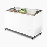 Display Chest Freezer - 427L - Curved Glass Top