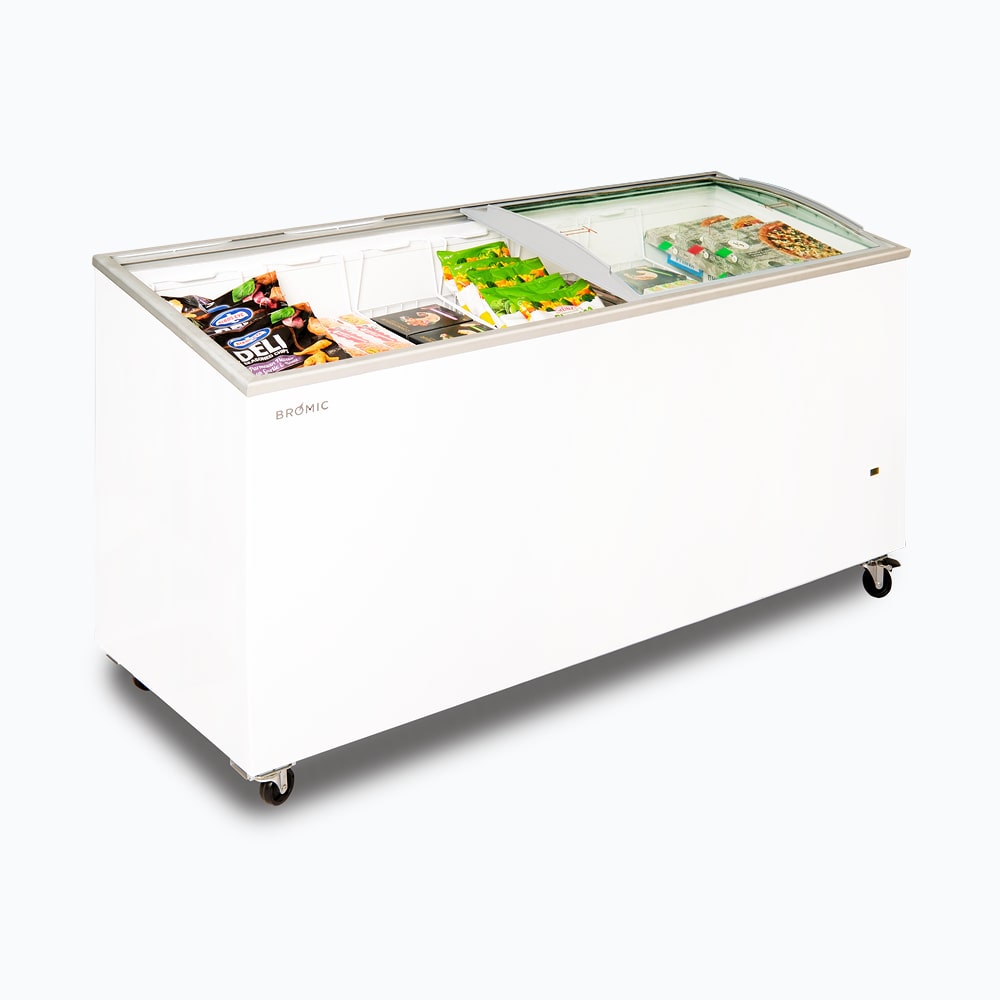 Bromic Display Chest Freezer Angled Glass Top 555L CF0600ATCG