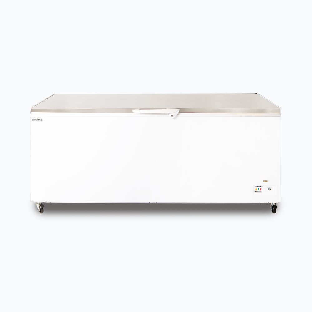 Storage Chest Freezer - 675L - Stainless Steel Top