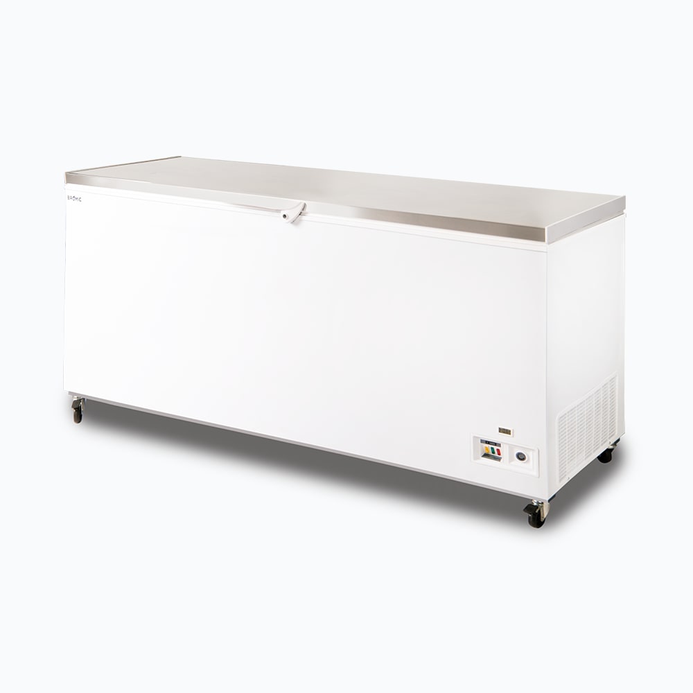 Storage Chest Freezer - 675L - Stainless Steel Top