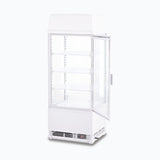 Bromic Countertop Beverage Fridge Flat Glass 78L LED with Lightbox CT0080G4LW