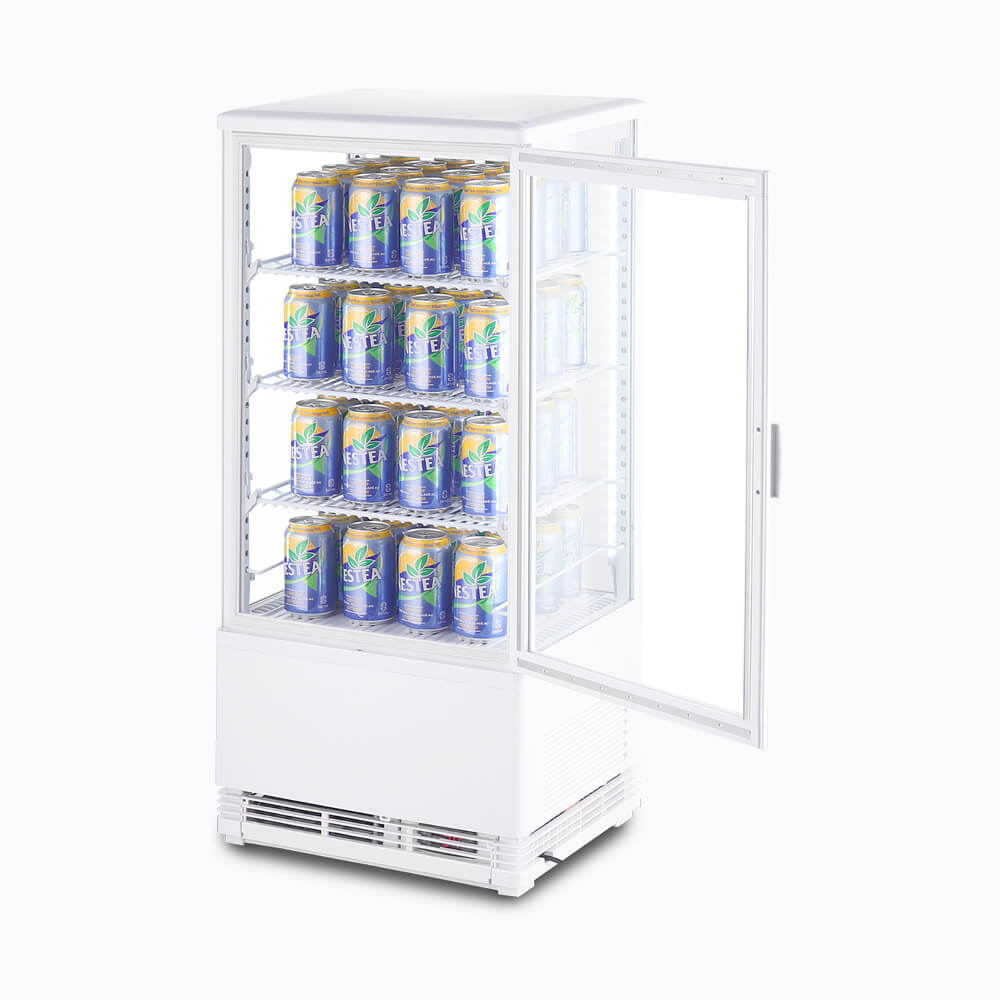 Bromic Countertop Beverage Fridge Flat Glass 78L LED CT0080G4W