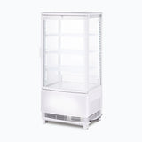 Bromic Countertop Beverage Fridge Curved Glass 80L LED CT0080G4WC