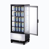 Bromic Countertop Beverage Fridge Curved Glass 98L LED CT0100G4BC