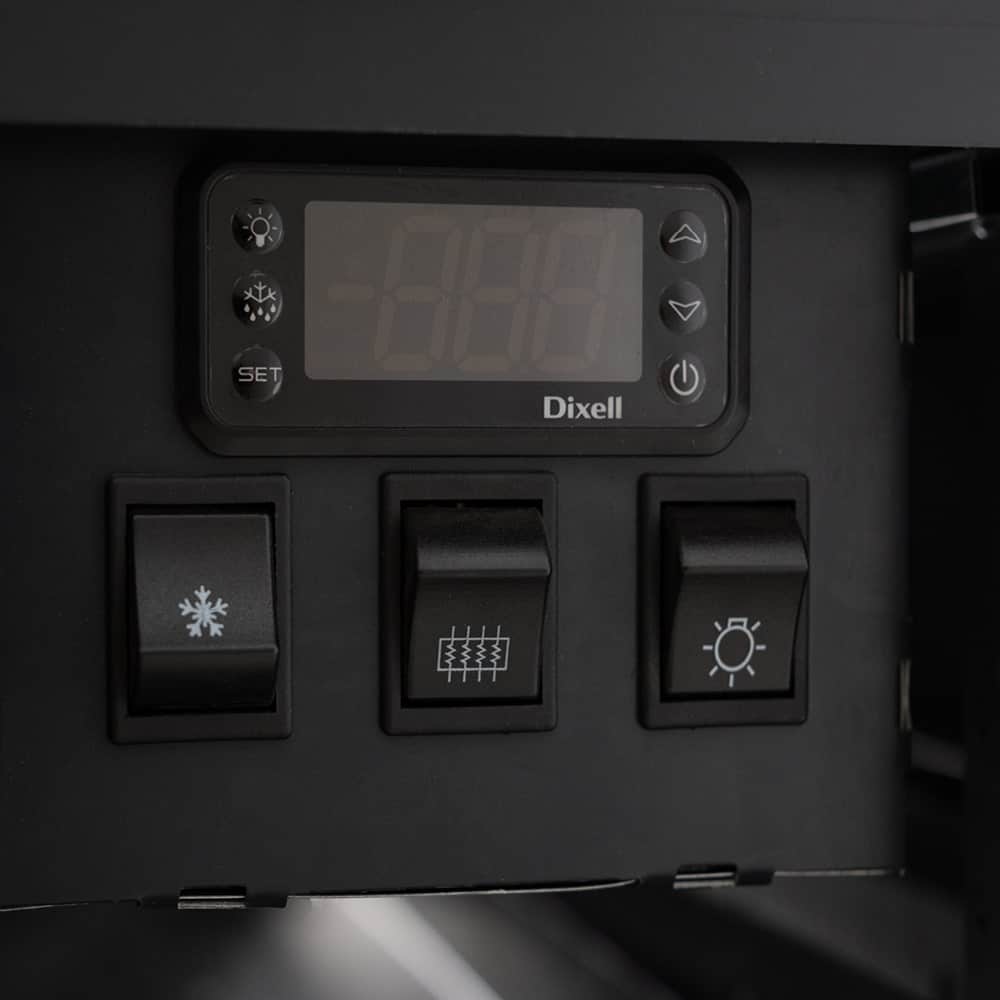 Bromic Square Glass Deli Display - 1330mm