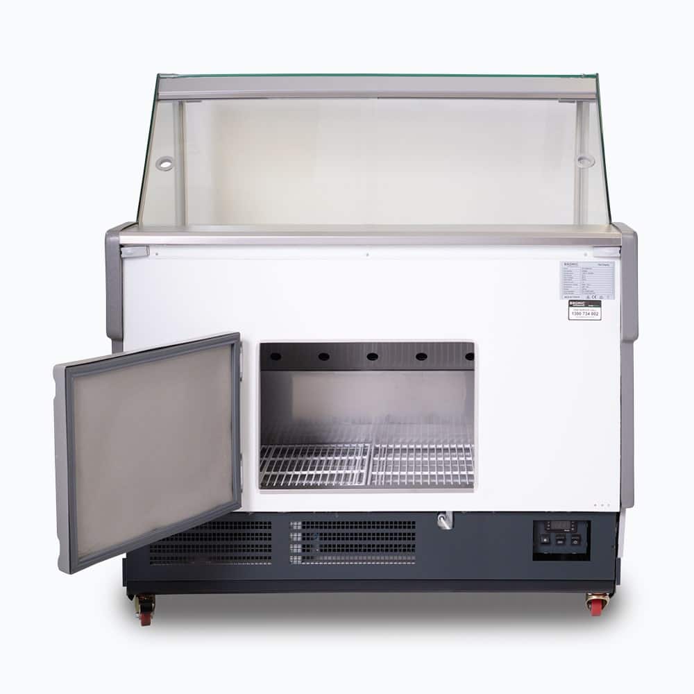 Bromic Square Glass Deli Display - 1330mm