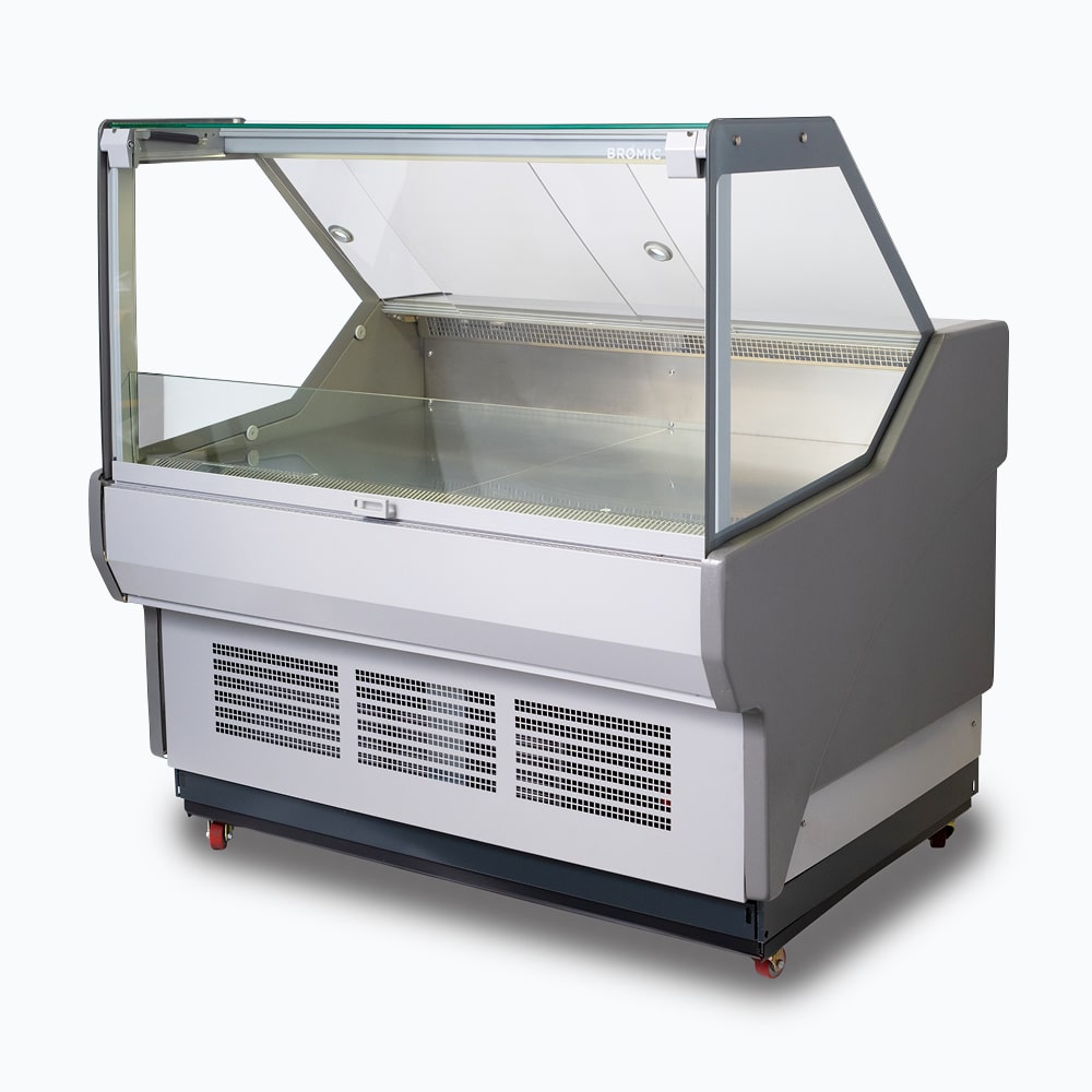 Bromic Square Glass Deli Display - 1330mm